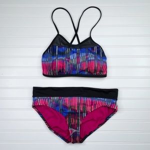 Nike Electrify Bikini Bathing Suit Women’s Size Large 2-Piece Swimsuit